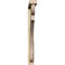 Ekena Millwork Olympic Block Rough Sawn Bracket w/ Offset Brace, Douglas Fir, 4"W x 40"D x 40"H BKT0402X40X40OLY05RDF - alternate 3